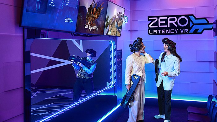 Zero Latency arena hallway
